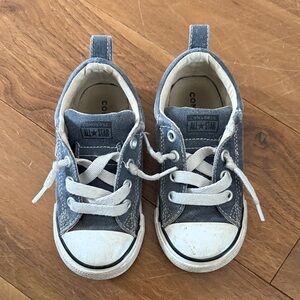 Converse Kids' Charcoal Sneakers
